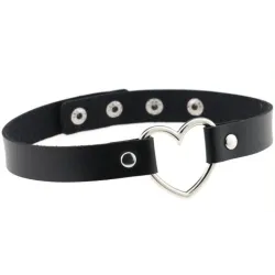 Joy Jewels Ras de cou HEART LISH Noir